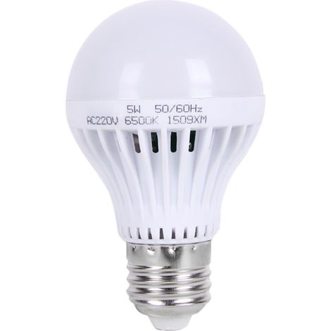 Ej.Life Ampoules de capteur de son 220V E27 lampes LED contrle de la lumière sonore allumer/éteindre automatiquement l'ampoule de capteur de veilleuses (1/6)