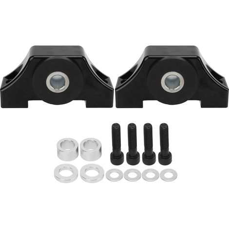 Kit de montage de torsion de moteur de billette de moteur 6061-T6 de remplacement en aluminium pour Civic EG EK B D Series B16 B18 B20 D16Black (1/5)