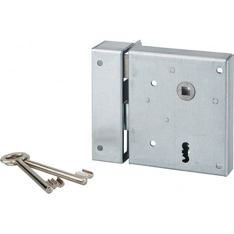 Serratura da applicare PDT con scrocco, asse 60 mm, tirante, 100 x 120 mm, sinistra – THIRARD