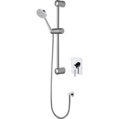 Presto Theo K18637300 Conjunto ducha monomando mezclador empotrable 1 vía cromo (1/2)