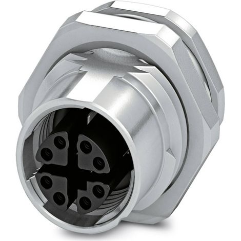 [NEUWERTIG] B-Ware Phoenix Contact Einbaubuchse Buchse Steckverbinder Cat6a M12 8polig Stecker