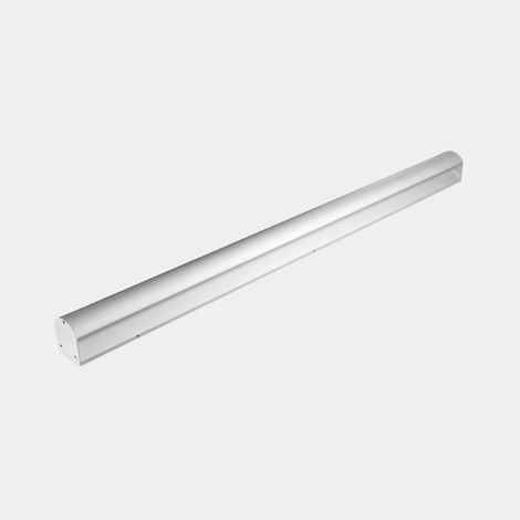 LedsC4 Path - Linearleuchte LED 9.6W und 184lm mit Neutralweiß 4000K. Durchmesser 6.1cm. Gehäuse aus Aluminium. Außenbereich IP66-IP67. Farbe Aluminio