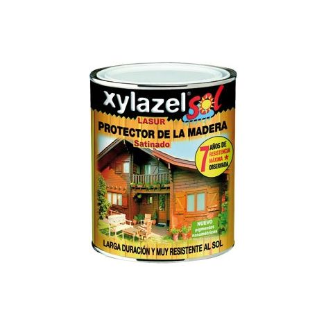 Xylazel lasur satinado Nogal 750Ml