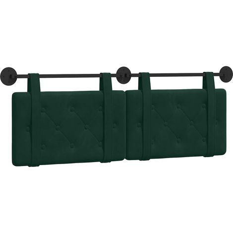 Maison Exclusive - Testiera sospesa Verde Scuro Velluto
