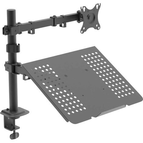 Akyga Supporto da tavolo per monitor AK-MB-04 2 Display: (s) 81,3 cm (32) Nero Inclinabile, Rotante, Girevole (1/3)