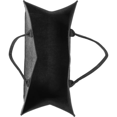 Panier de rangement pliable en feutre pour vêtements, voyage et courses, organisation maison (1/5)
