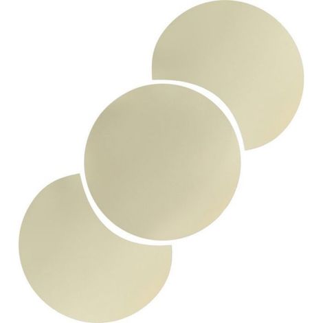 Miroir Rond Adhésif Doré Décalque Mural DIY Décoration Intérieure Salon Chambre (1/5)