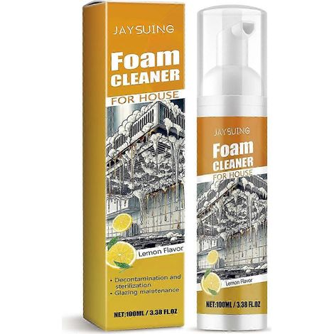 Nettoyant mousse multi-usages pour la maison, nettoyant décontaminant pour sols et plaques de cuisson multi-usages (1/5)