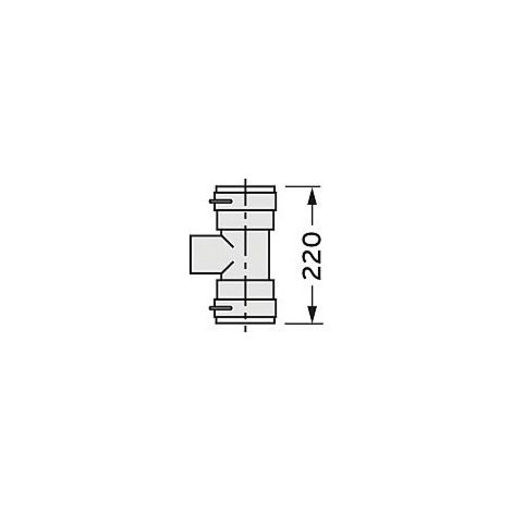 Anschluss-T-Stueck DN 100 Nr.0020016409
