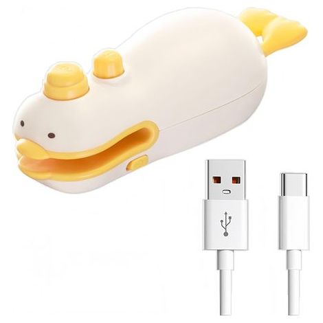 Mini scelleuse 3 en 1, scelleuse et coupeuse thermoscellante, scelleuse magnétique et suspendue rechargeable par USB, gadgets de cuisine mignons et pratiques pour sceller les sacs de chips, bonbons et (1/5)