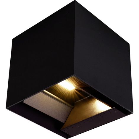 V-TAC VT-409CCT-B 23770-1 Solar-Außenwandleuchte mit Bewegungsmelder LED 9 W Schwarz (1/5)