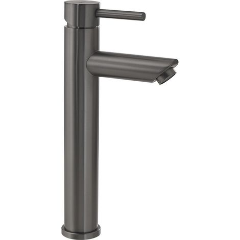 Miscelatore lavabo alto in acciaio inox canna di fucile Garda di Gedy (1/2)