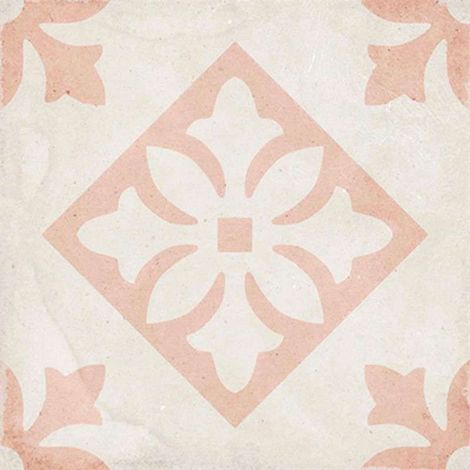 Eiffel Art Construction – Carreaux de ciment 20x20 cm – Effet ciment rose – Finition mate – Pour sols et murs – Convient à tous les styles (1/2)