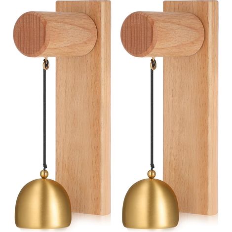 2 pièces - Sonnette de porte - Sonnette de porte - Sonnette de porte pour le propriétaire du magasin - Sonnette en laiton - (1/5)