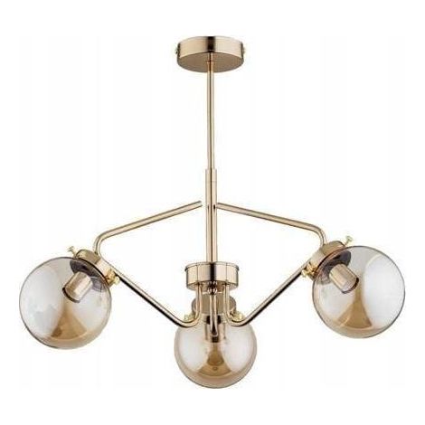 Alfa Barsum 27583.54 elegante plafoniera in rame 56 cm