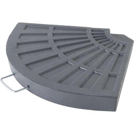 Base per Ombrellone da Giardino Spicchio Lampara da 12 Kg