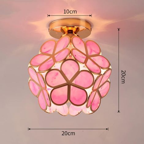 Nouveau plafonnier créatif en forme de fleur, idéal pour le salon, la chambre et la cuisine. (1/4)