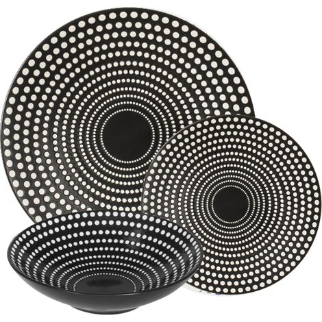 Table Passion - Service d'assiettes Galaxy 12 pièces