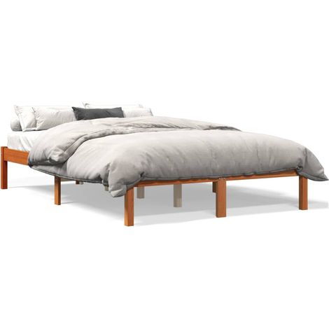 Maison Exclusive - Estructura de cama sin colchón madera maciza m