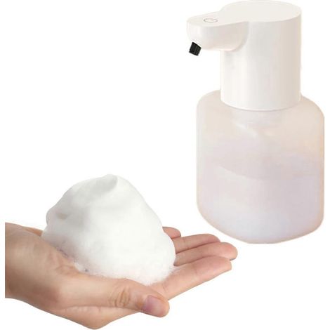 550 ml Automatischer Sensor-Handwaschautomat IPX5 Wasserdicht für Zuhause Weiß A-- (1/5)