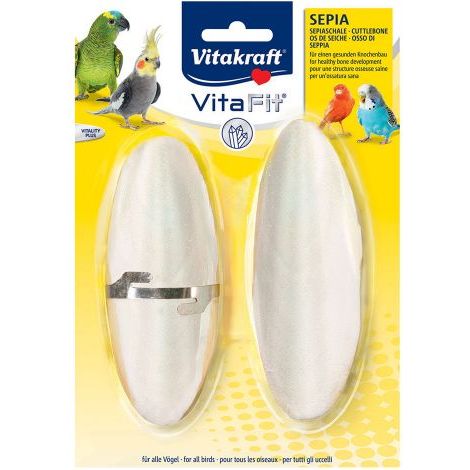 'OSSI DI SEPPIA' PER UCCELLI cf. 2 pz.