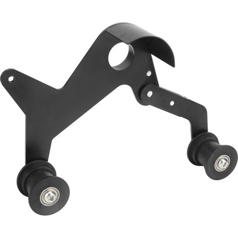 Ponceuse à bande mini acier inoxydable poli tuyau tube meule outil filet americain 5/8in-11 bricolage 1 tête 1 poignée 1 roue 5 bandes (1/5)