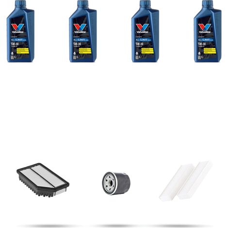 Kit tagliando 3 FILTRI e 4L OLIO compatibile con Hyundai i20 1.4 LPG 75KW dal 2008 (1/5)