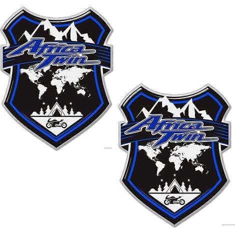 Protections latérales de réservoir pour Honda CRF1100/CRF 1100 L Adventure Adv (2019-2021) - Kit d'autocollants et de protections de visière - 26 pouces (1/5)