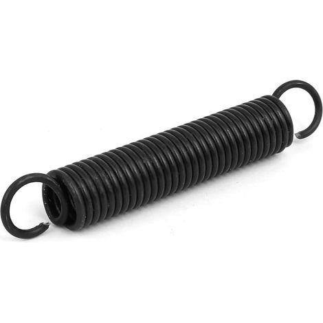 Pull Spring 2.5 mm Wire Dia 18 mmOD 115 mmFree L  Tension Spring Extension Springs, Steel Small Double Hook (1/2)