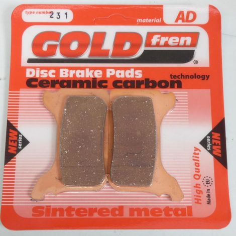 Bremsbelag gold fren für Motorrad aprilia 650 pegaso factory 2006 (1/2)