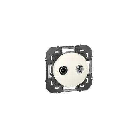 Prise TV-R - Avec support - Dooxie - 600354 - Legrand - Blanc