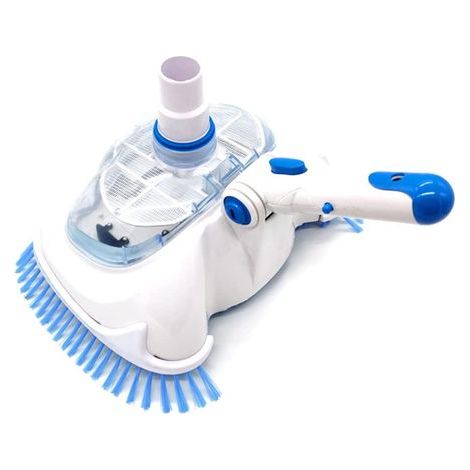 Hot Tub Cleaner Kit, Swimming Pool Vacuum Cleaner Brush, Manual Suction Head, Pond Suction Head, Hot Tub, Spa, Maintenance Tools for Swimming Pool, Pond, Waterfall, Spa (1/5)