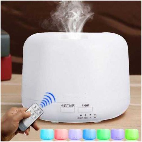 Humidificador Aroma con Mando 300ml Luces Led PAREJA