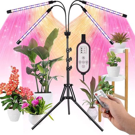 Lampe de culture LED à spectre complet avec support réglable en hauteur KLB-AquaForge (1/5)