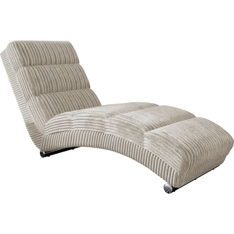 Chaise longue Comfivo Pirum II, Ambience 04, 84x62x180cm, Tissu, Pieds: Plastique (1/5)