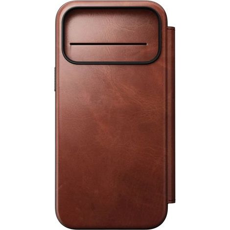 Nomad Modern Leather Folio iPhone 17 Pro Max Olde Dublin H. (1/5)