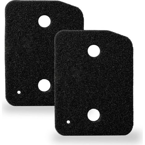 Set de 2 Filtres pour Sèche-linge Miele 9164761,Filtre Fin/Grossier 207 x 157 x 30mm Filtre de Socle Filtre Mousse éponge Pièces détachées Filtre Mousse éponge pour Sèche-linge à Condensation (1/5)