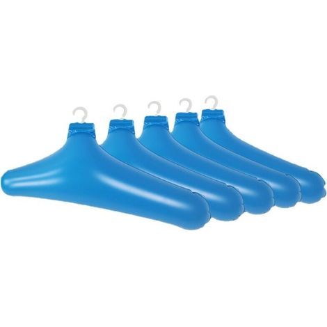 5-teiliger aufblasbarer Reisekleiderbügel, rutschfester Outdoor-Kleiderständer, tragbarer Kleiderständer (1/4)