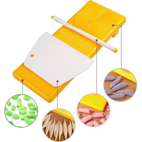 Outil de planches à Gnocchi en plastique - Vvikizy - Faites des pâtes Macaroni et des art cuisine (1/4)