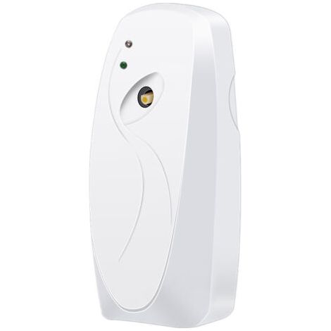 Blanc Pulvérisateur de parfum automatique, machine d'aromathérapie murale à lumière temporisée, adaptée à la maison, à la salle de bain, aux toilettes et au bureau (1/4)