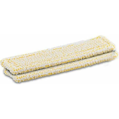 Chiffon de vadrouille en microfibre d'intérieur 2 pièces adapté au vaporisateur Karcher Wv2 Wv5 (1/4)
