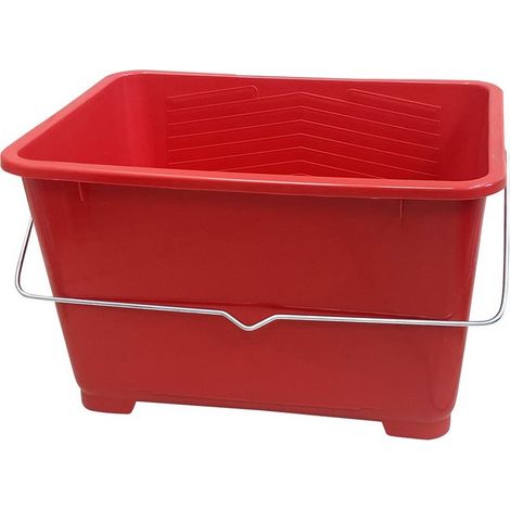 1PZ SECCHIO RETTANGOLARE PER IDROPITTURE lt. 14
