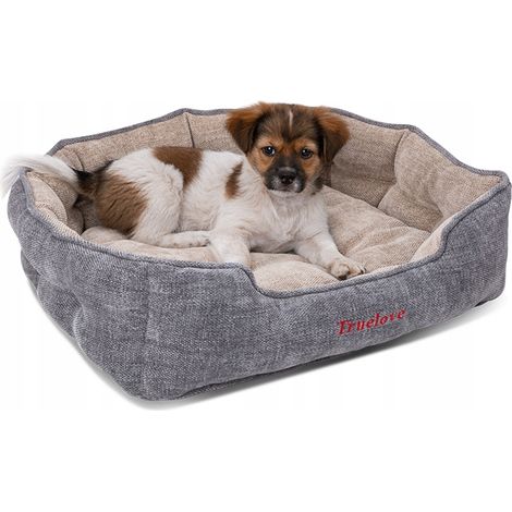Cama para perros pequeños Truelove Cloud gris S Yorkie Chihuahua (1/3)