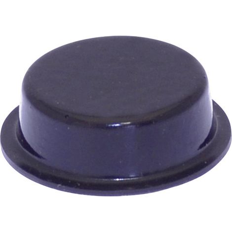 TOOLCRAFT PD2020SW Gerätefuß selbstklebend, rund Schwarz (Ø x H) 20 mm x 6.2 mm 1 St.
