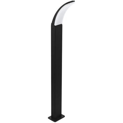 EGLO Lámpara LED de suelo para jardín Fiumicino negro 11W 90 cm (1/3)