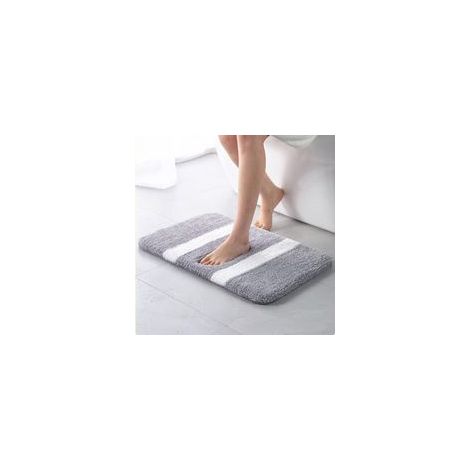 Badematte 40 cm x 60 cm, rutschfest, maschinenwaschbar, super saugfähig
