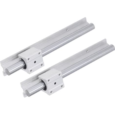 Satz aus 2 SBR20 300mm Linearführungen für CNC, Führungswelle mit Gleitblock, Präzisions-Translationsachse (1/5)
