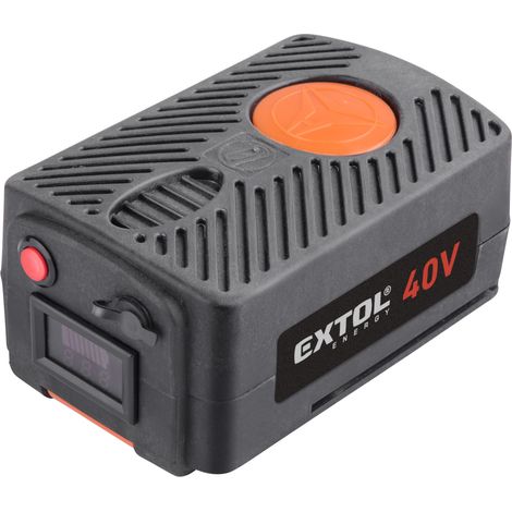 Batería recargable EXTOL de 40 V, iones de litio, 7,5 Ah 8891590B7 (1/2)
