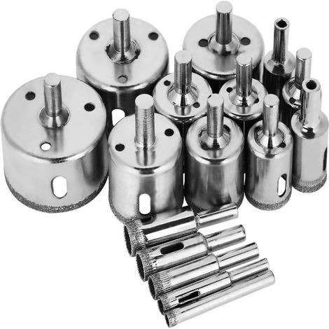 Glass drill bit set, commonly used industrial accessories, durable drill bit (1/5)