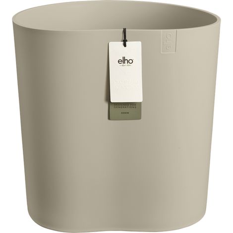 Elho Eden Aquacare Medium 40 - Gris - L 42 x B 38 x H 42 cm - intérieurextérieur - 100% recyclé (1/3)